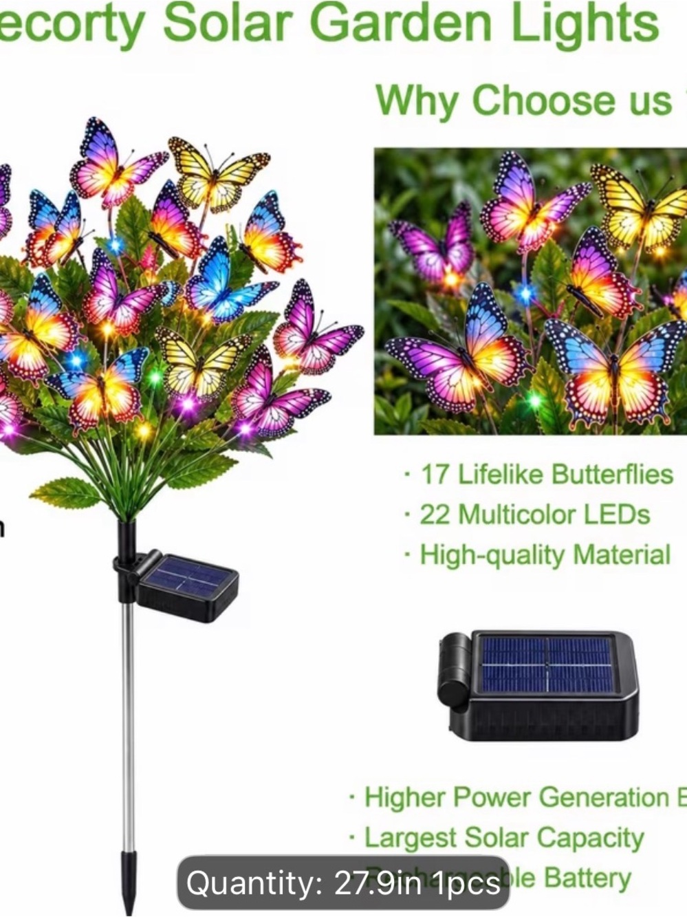 Solar garden lights - Picture 2 of 6